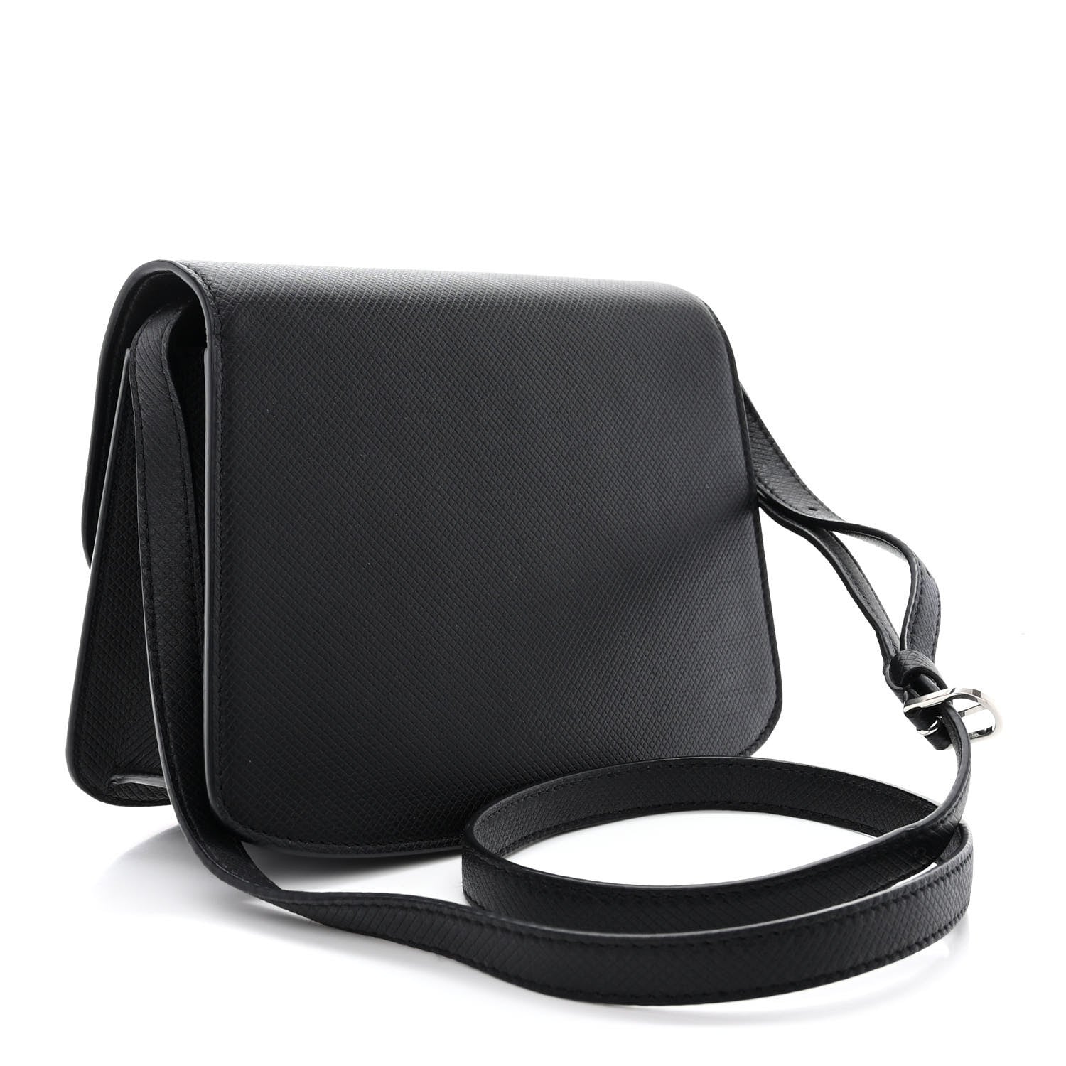 The Row Stamped Saddle Calfskin The Sofia 8.75 Crossbody Black 3 of 11