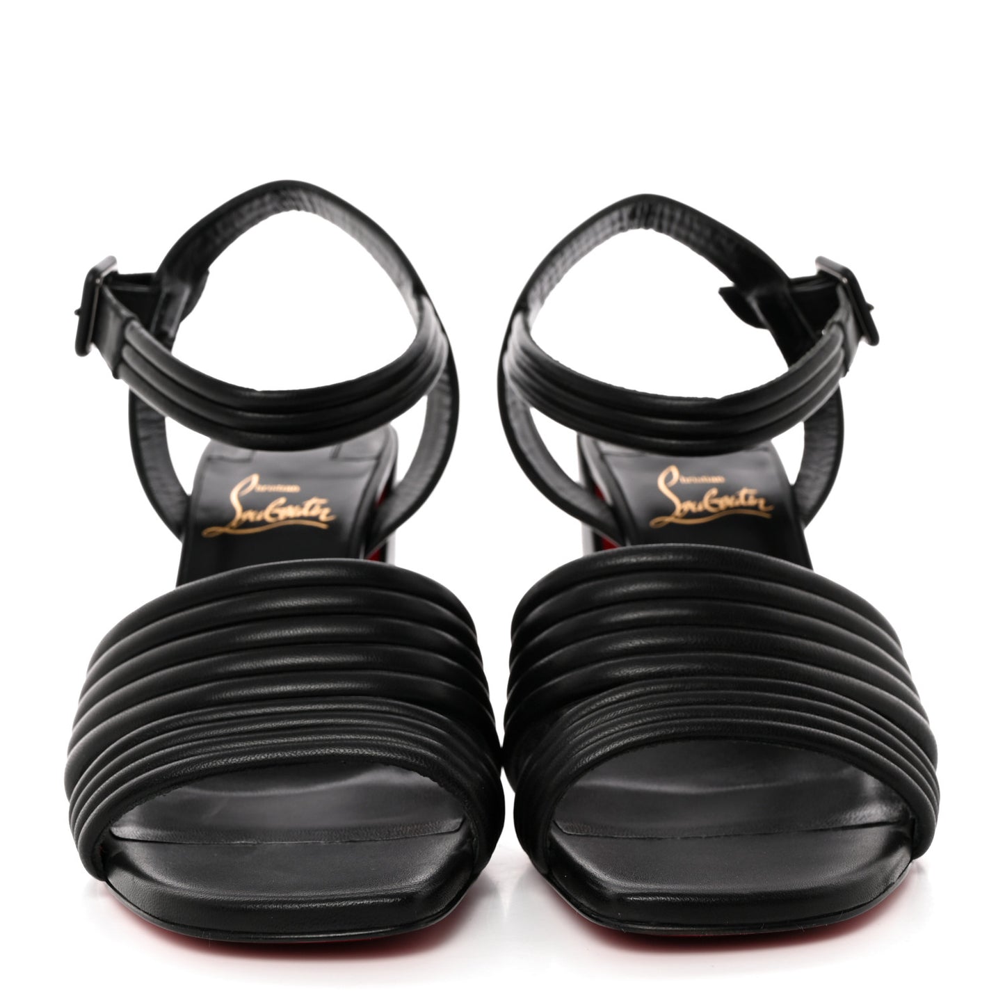 Nappa Manola 85 Sandals 38 Black