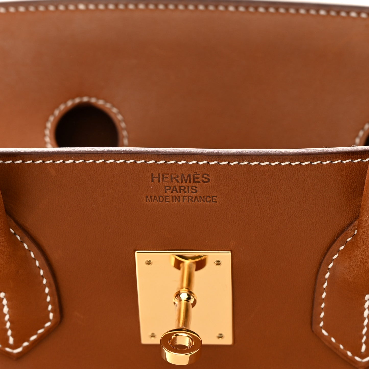 Natural Barenia Birkin 35 Fauve