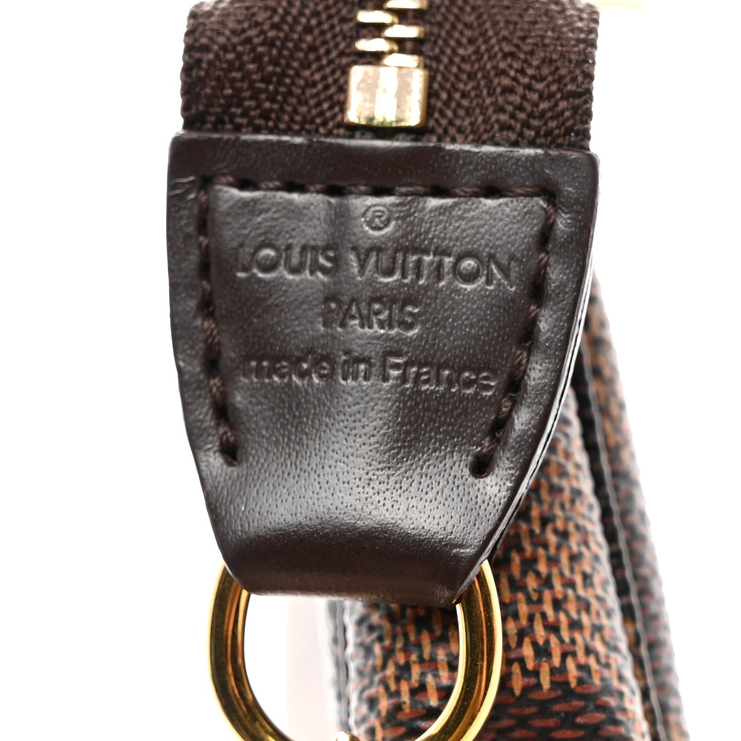 Louis Vuitton Damier Ebene Mini Pochette Accessories 6 of 8