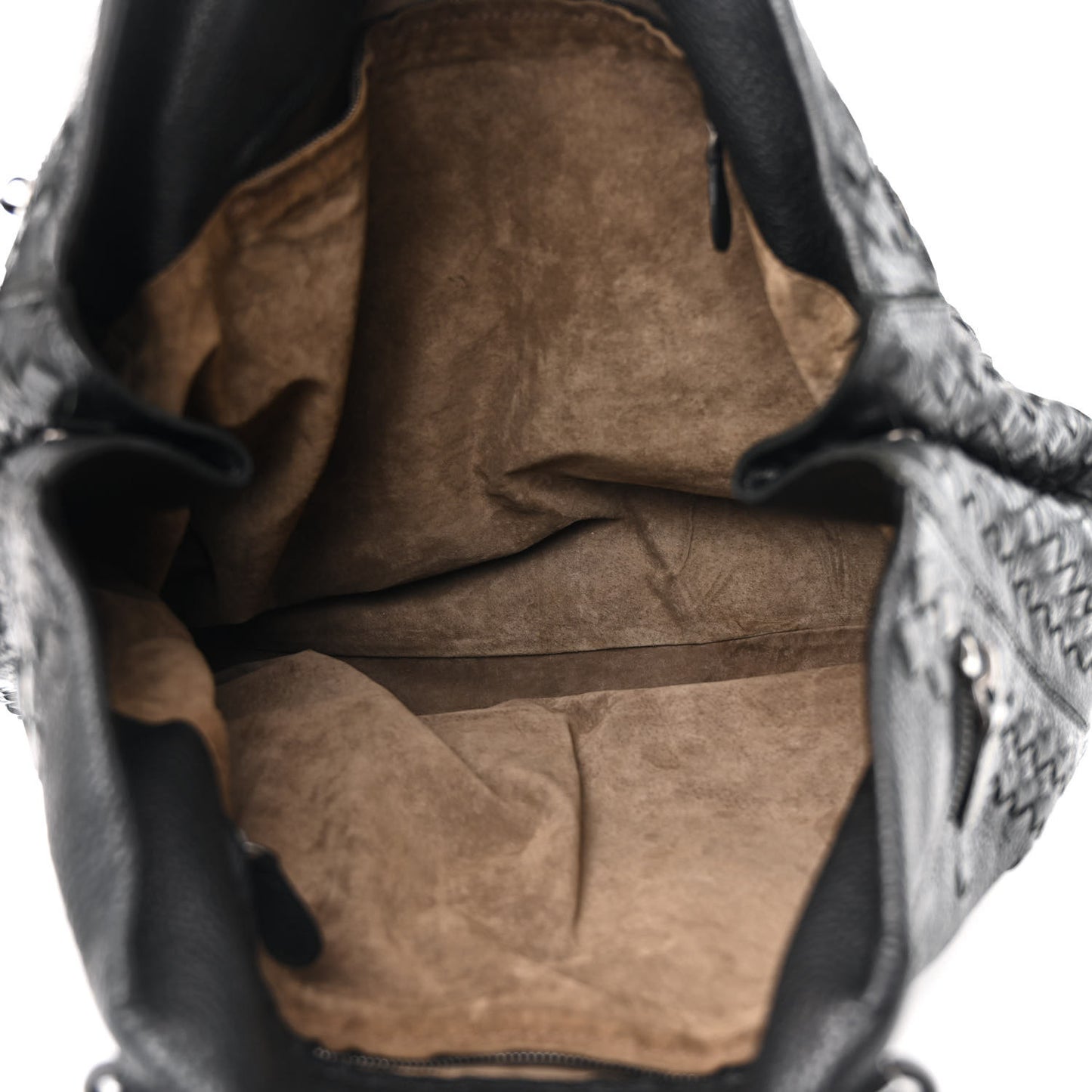Nappa Intrecciato Tote Black