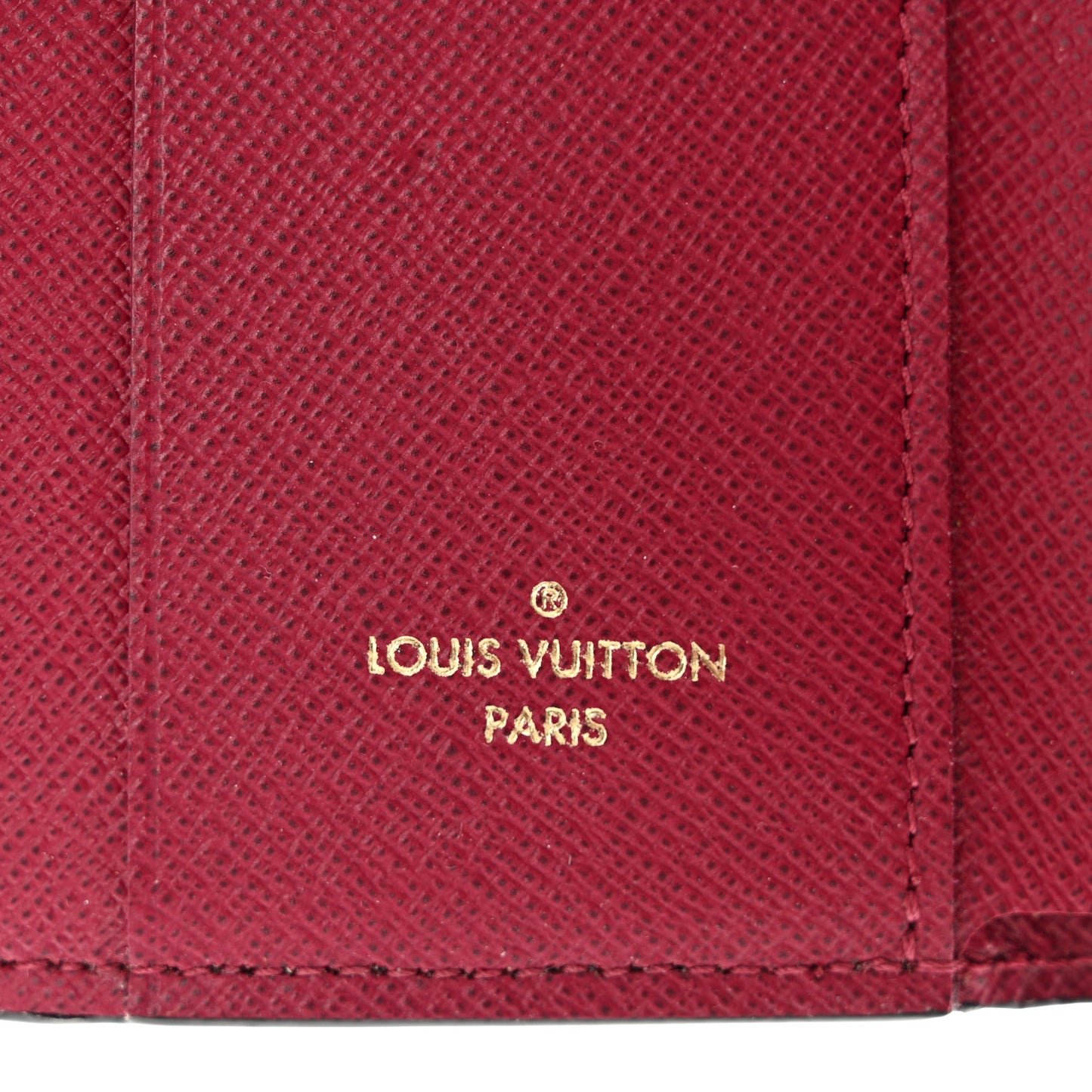 Monogram Zoe Wallet Fuchsia