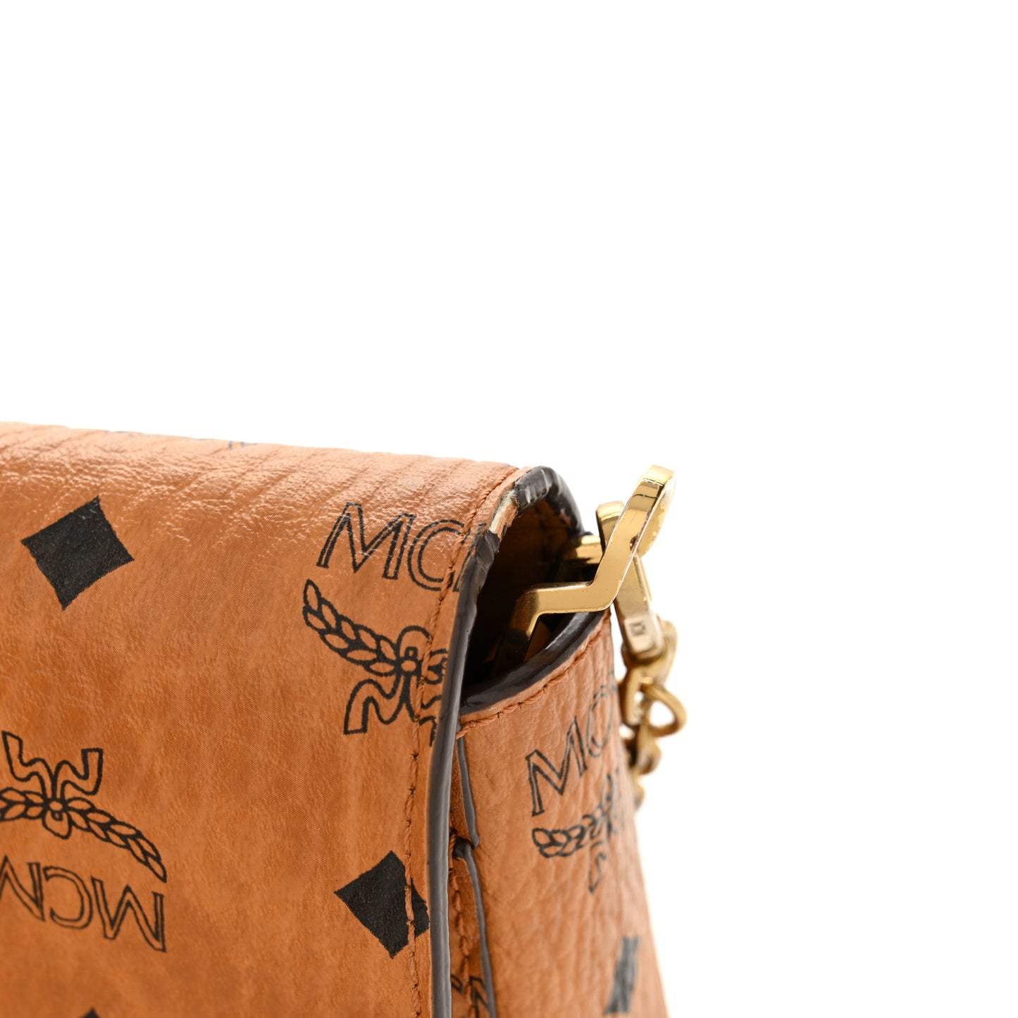 Visetos Millie Wallet On Chain Cognac