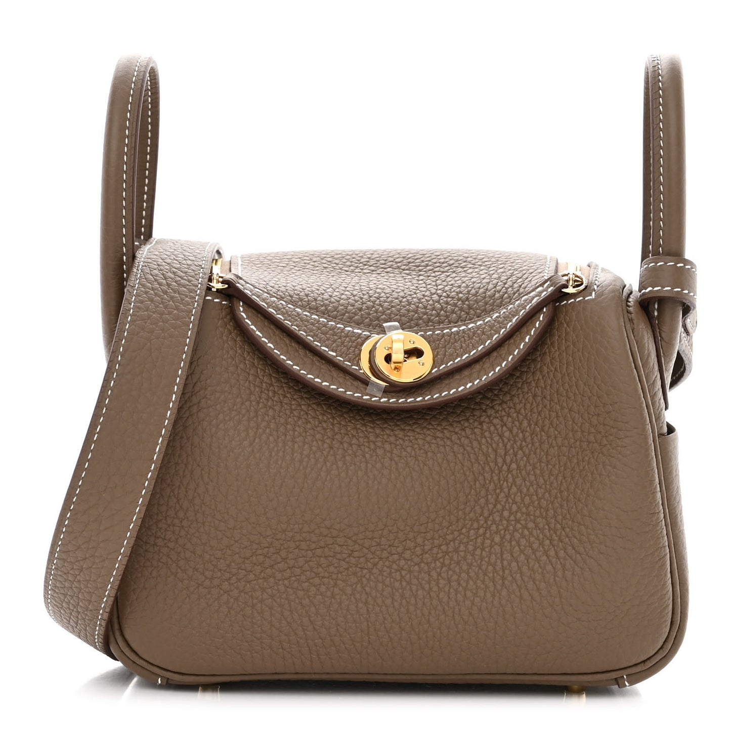 Taurillon Clemence Mini Lindy 20 Etoupe