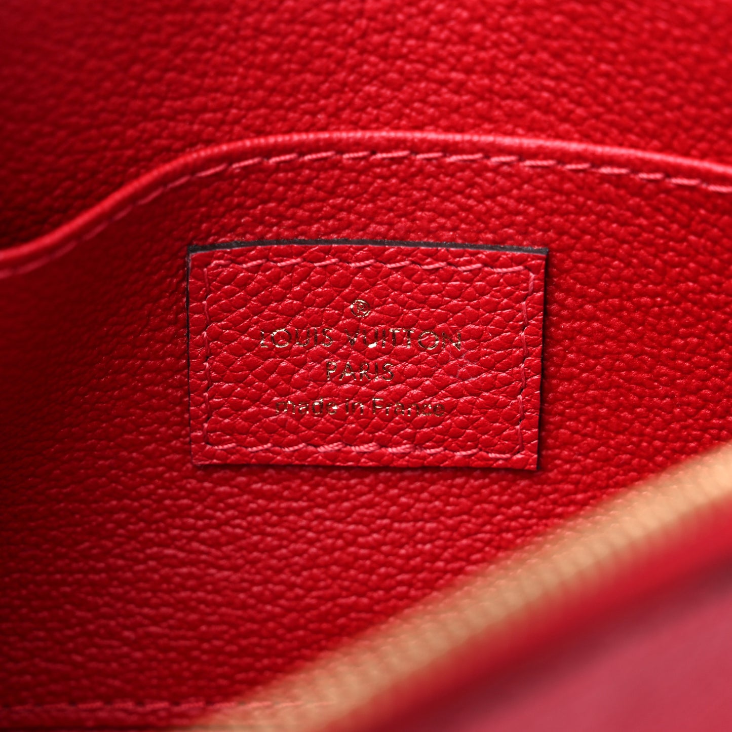 Empreinte Cosmetic Pouch Scarlet
