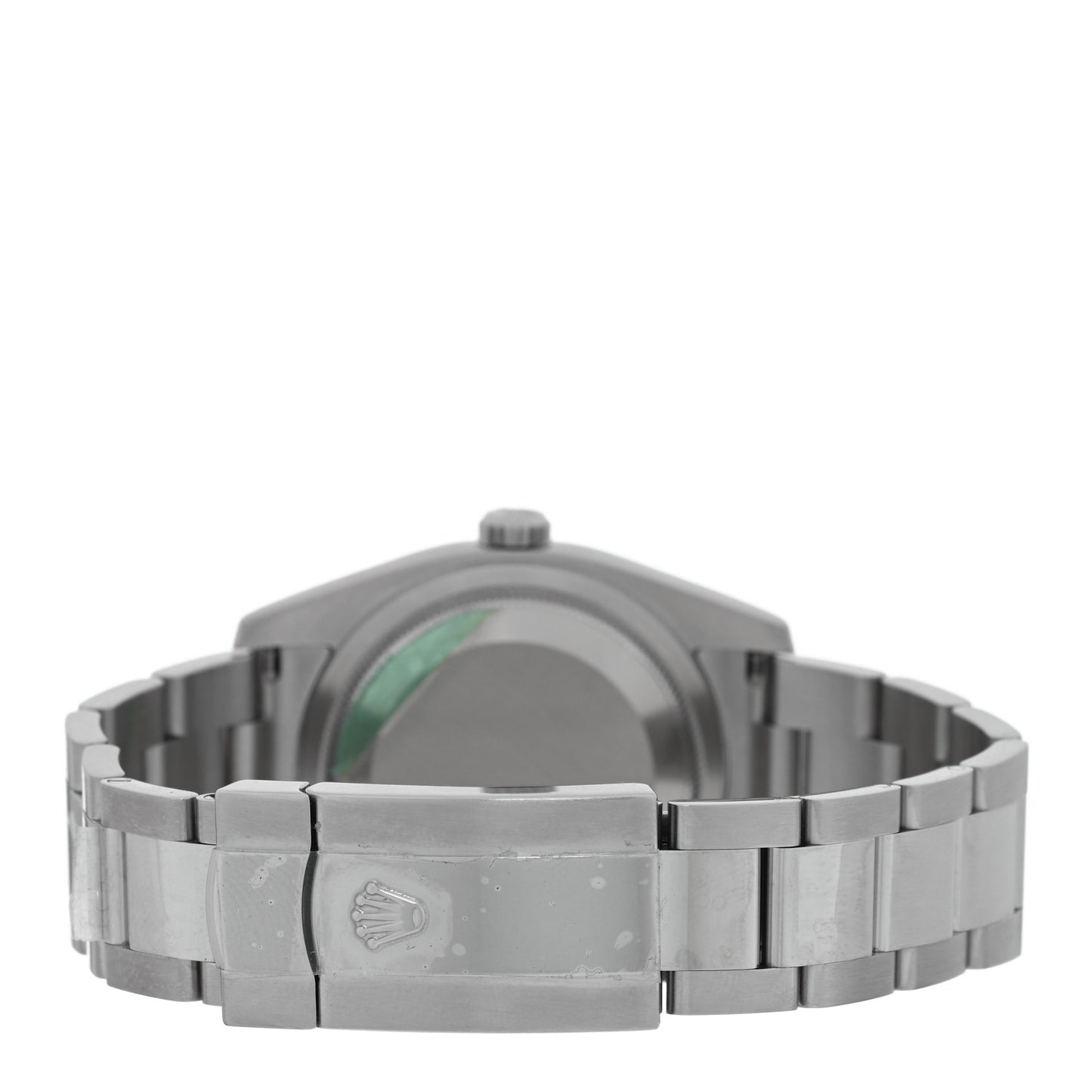 Stainless Steel 36mm Oyster Perpetual Datejust Watch Black Roman 116200