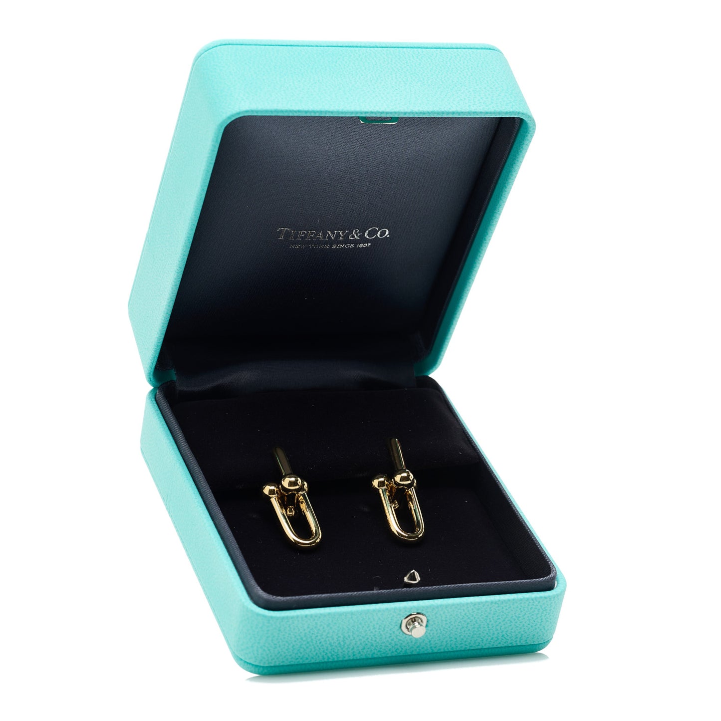 18K Yellow Gold Large HardWear Link Earrings