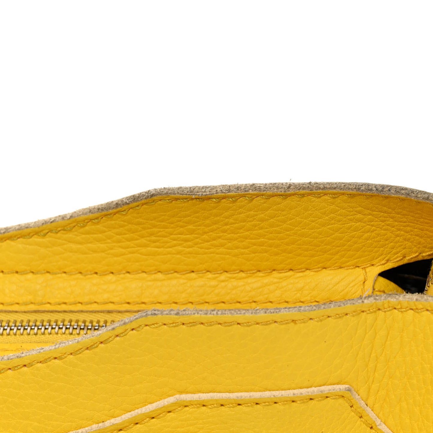 Vibrato Calfskin Classic Silver Hardware City Jaune Soleil