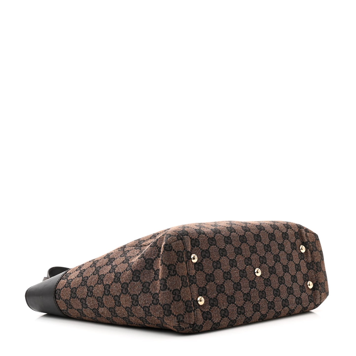 Monogram Crest Tote Brown