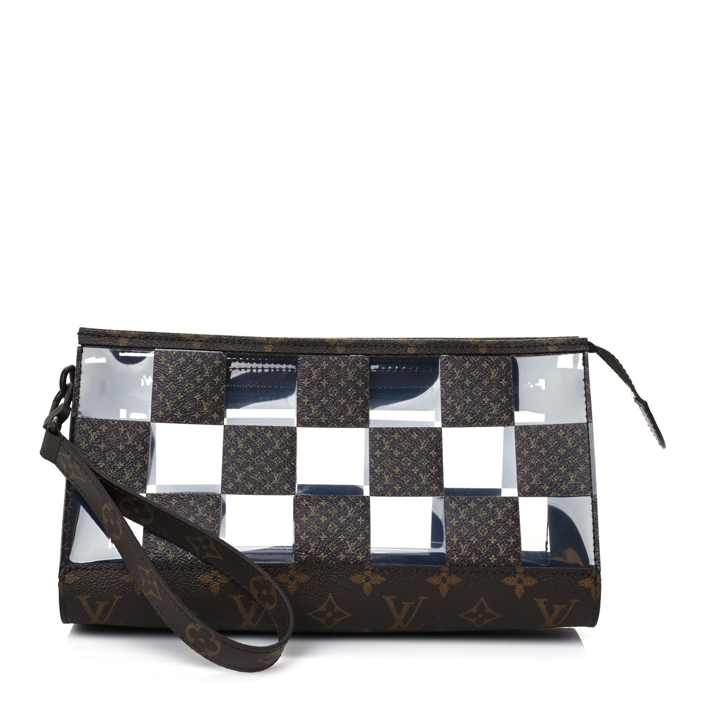 PVC Monogram Chess Standing Pouch