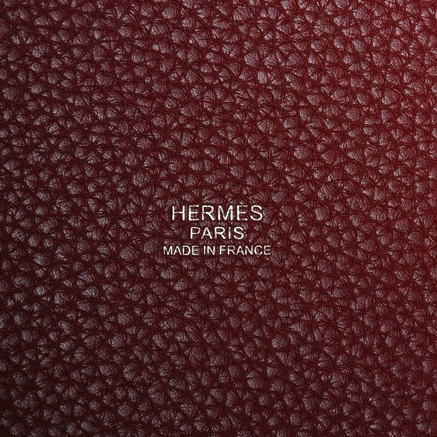 Hermes Taurillon Clemence Swift Picotin Lock 22 MM Rouge H Brique 6 of 9