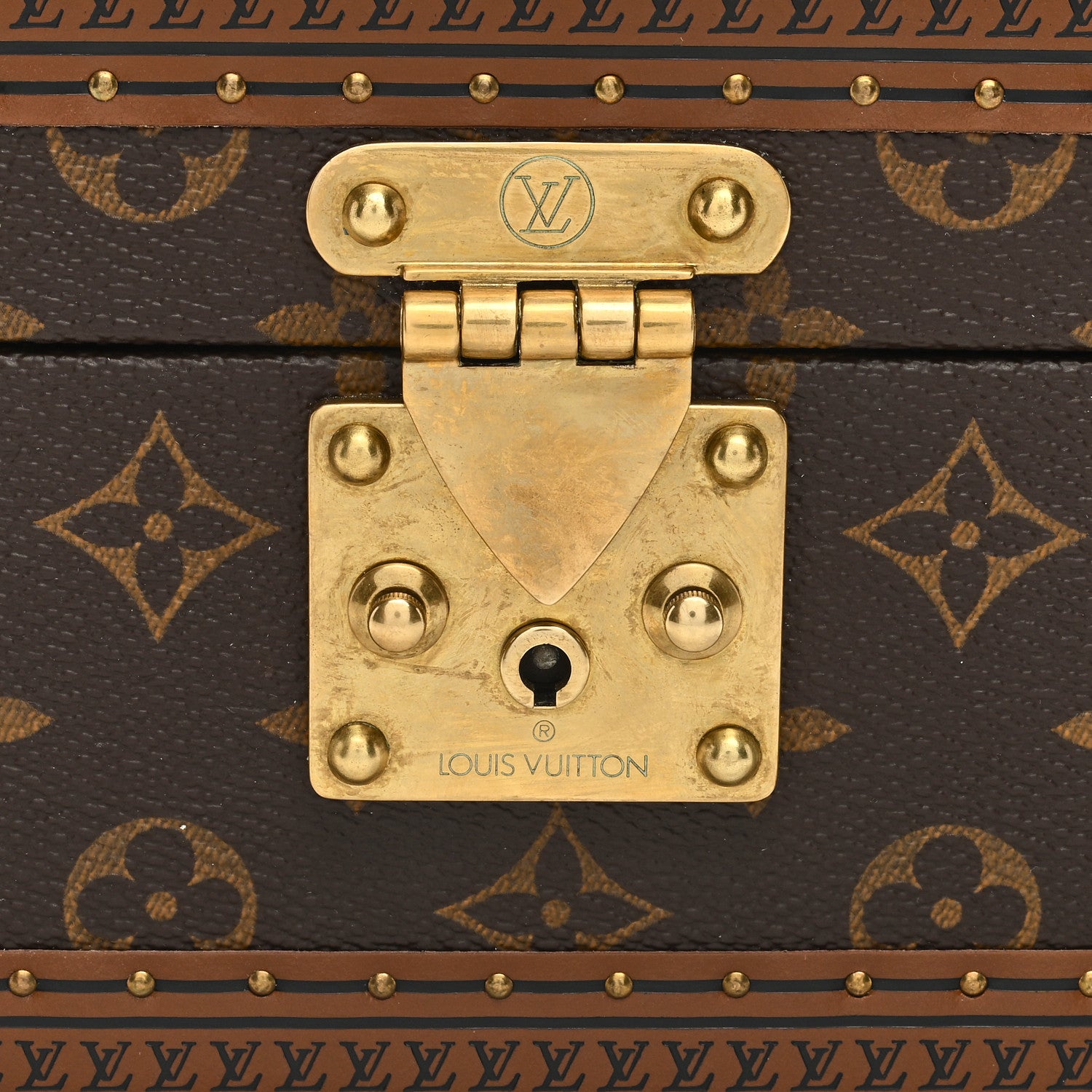 Louis Vuitton Monogram Coffret Tresor 24 7 of 10