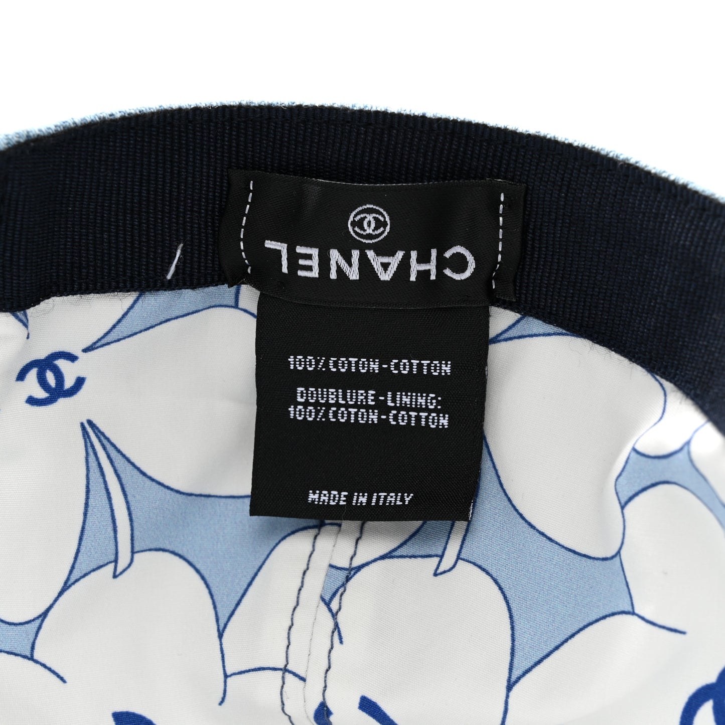 Denim Cap Hat Blue
