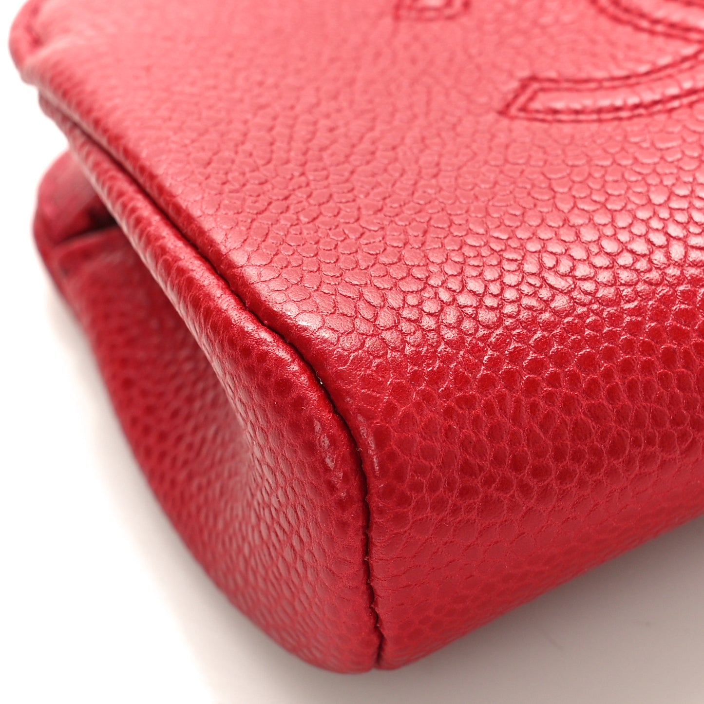 Caviar Timeless CC Cosmetic Pouch Bag Red