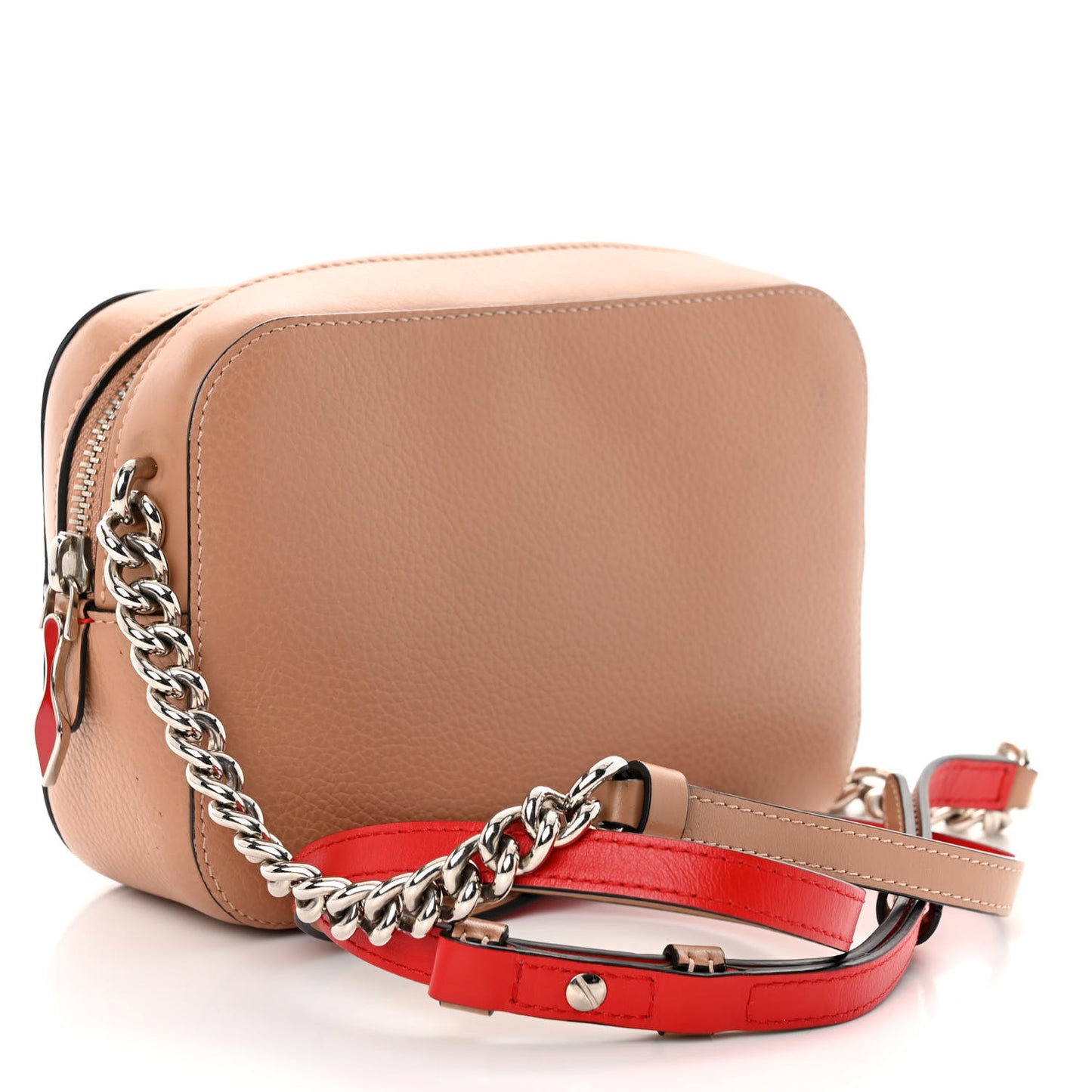 Calfskin Mini Rubylou Crossbody Nude