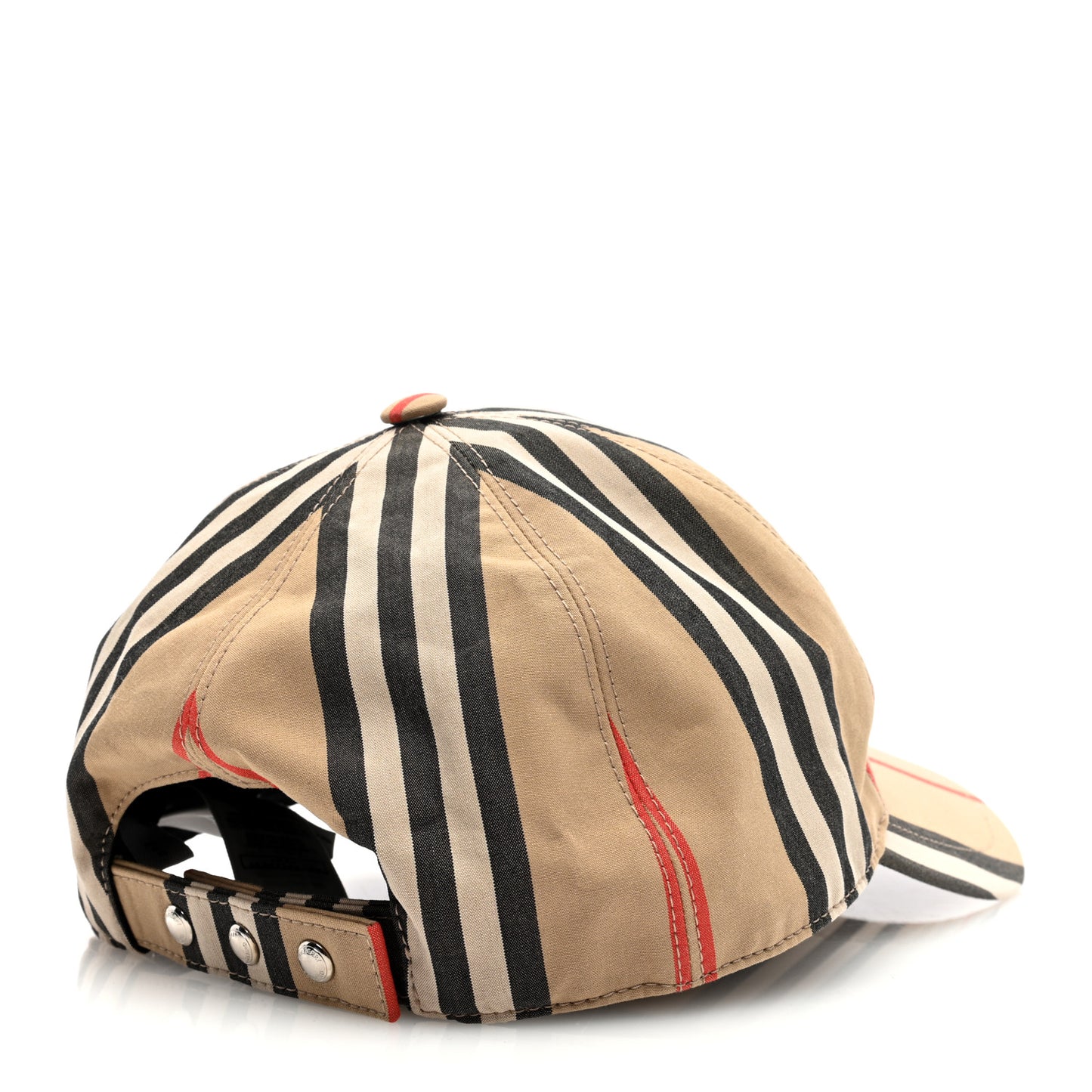 Cotton Vintage Check Monogram Baseball Hat XS Archive Beige