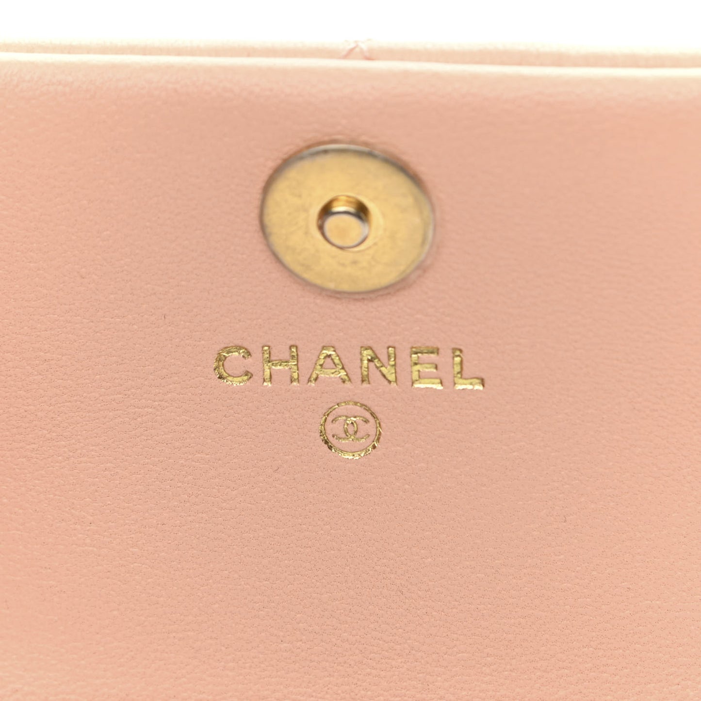 Lambskin Quilted Chanel 19 Flap Belt Bag Light Orange