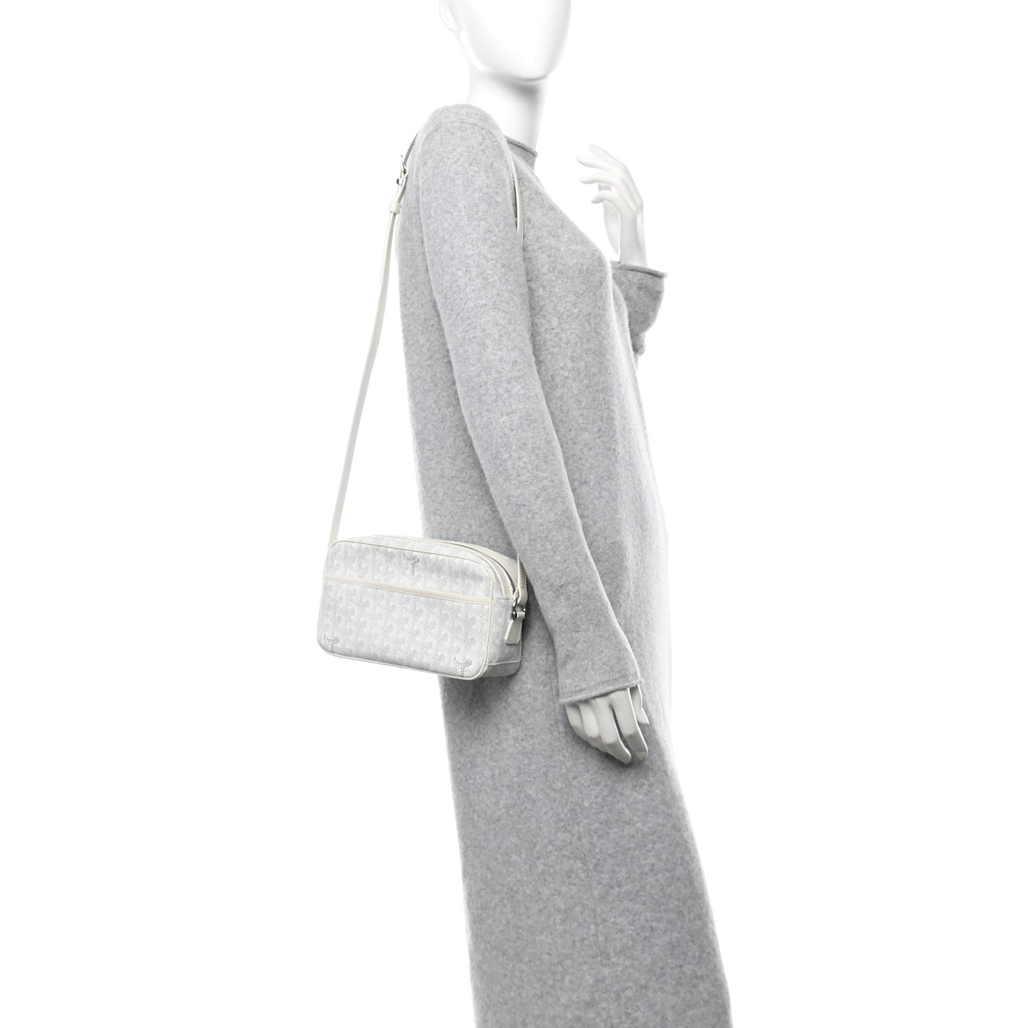 Goyardine Sac Cap Vert White