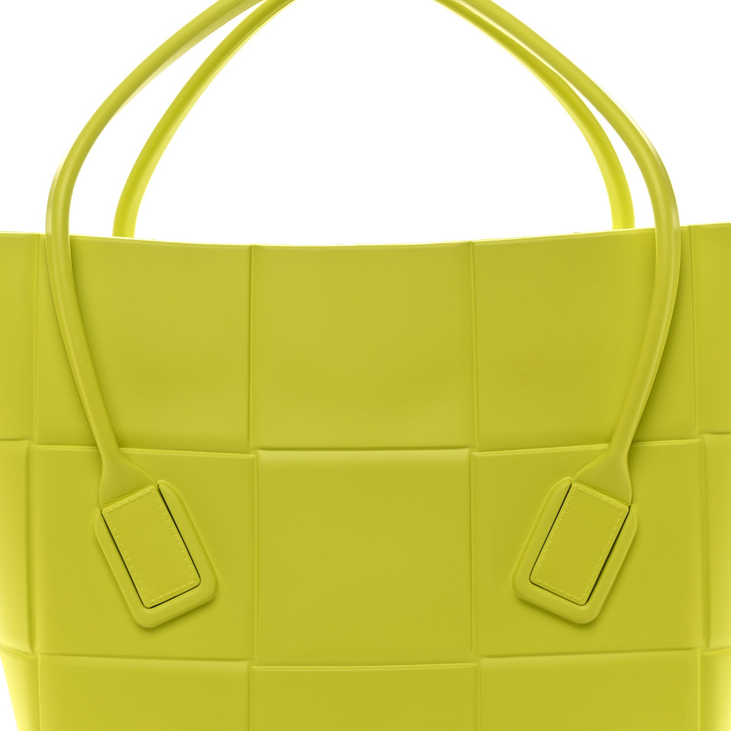 Bottega Veneta Rubber Maxi Intrecciato Medium Arco Kiwi Green 7 of 11