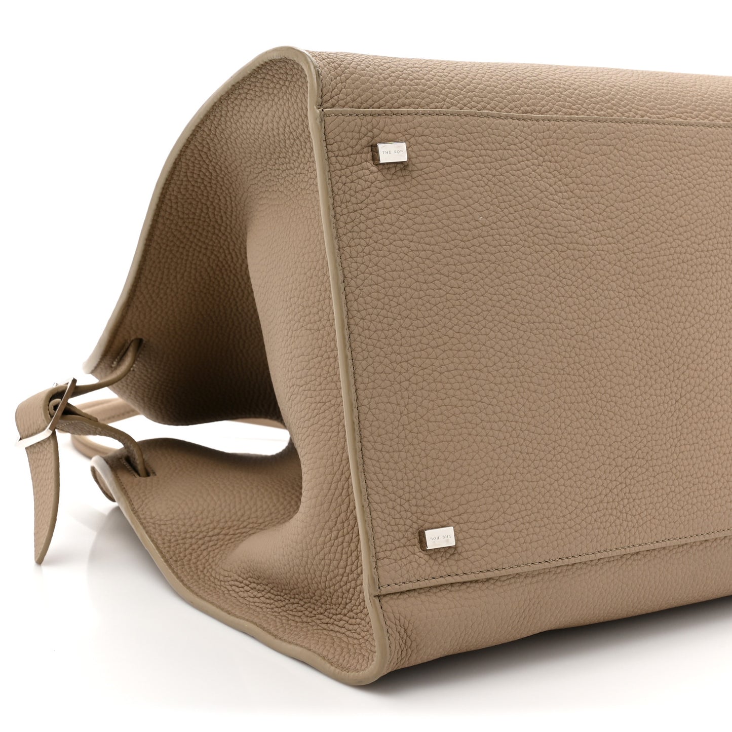 Grained Calfskin Soft Margaux 17 Dark Taupe