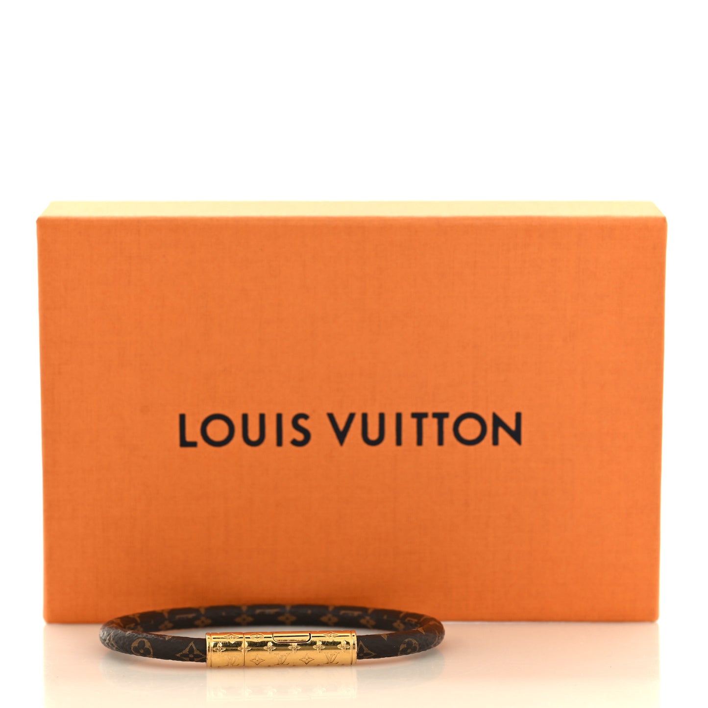 LOUIS VUITTON Monogram Confidential Bracelet