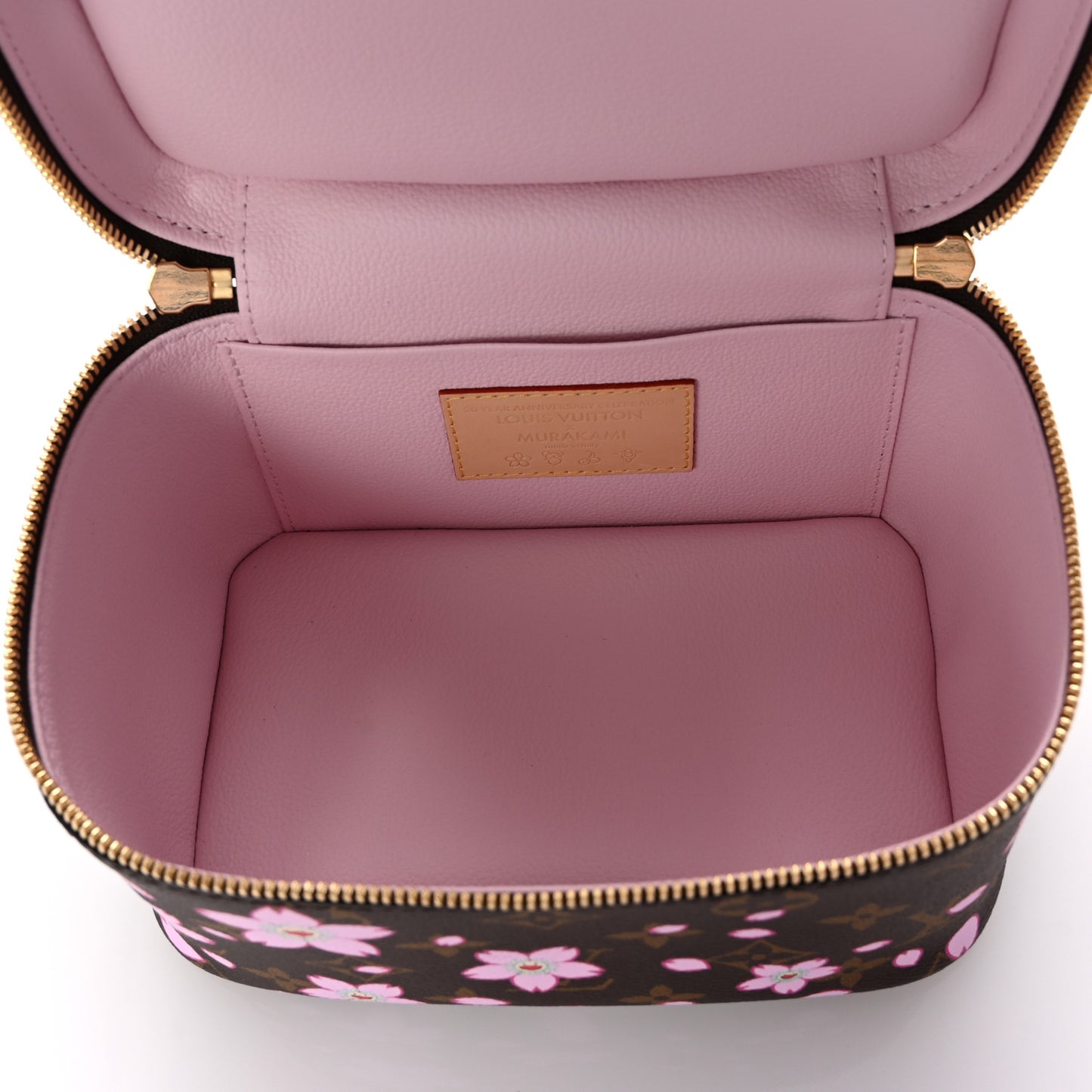 X TM Monogram Cherry Blossom Nice Mini Sakura Brown