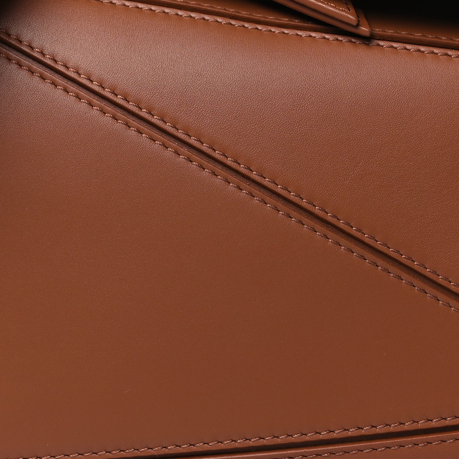 Loewe Satin Calfskin Small Puzzle Bag Pecan 7 of 9