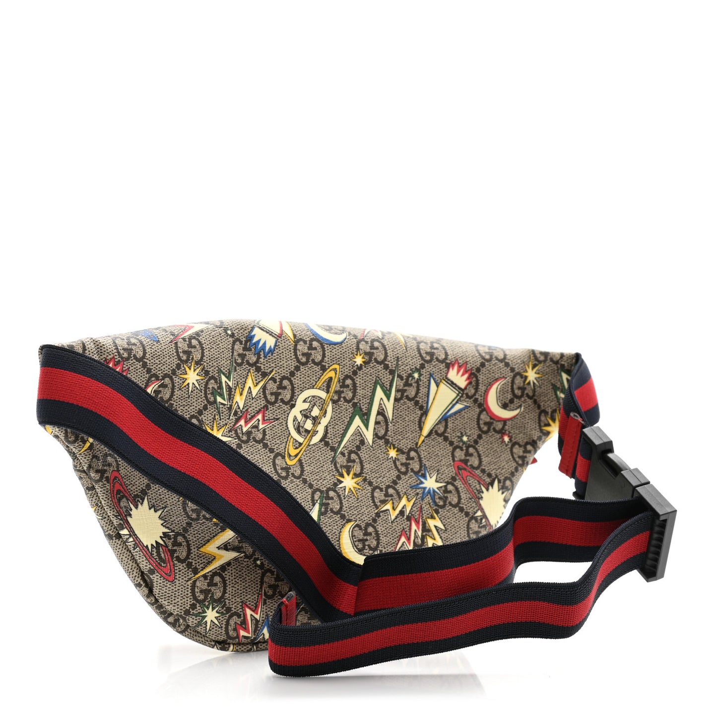 GG Supreme Monogram Childrens Space Print Belt Bag Multicolor