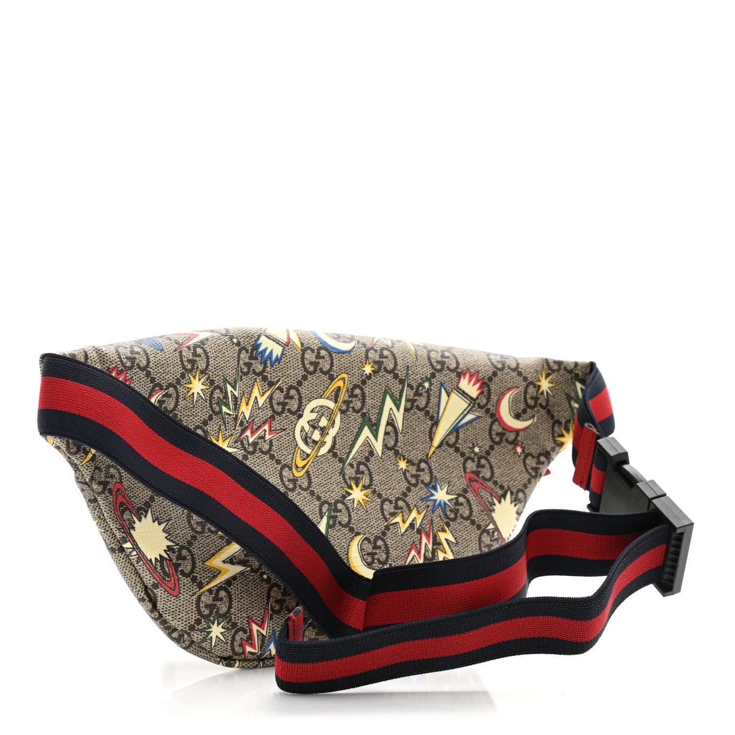 Gucci GG Supreme Monogram Childrens Space Print Belt Bag Multicolor 3 of 10