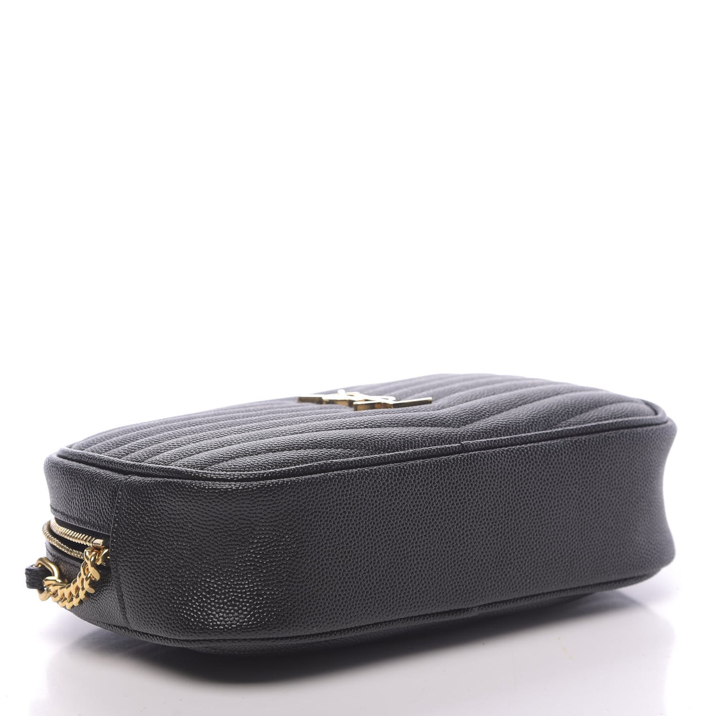Grain De Poudre Matelasse Monogram Mini Lou Camera Bag Black