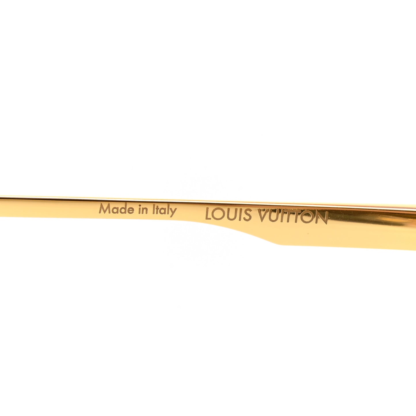 Metal LV Ash Sunglasses Z1267E Gold