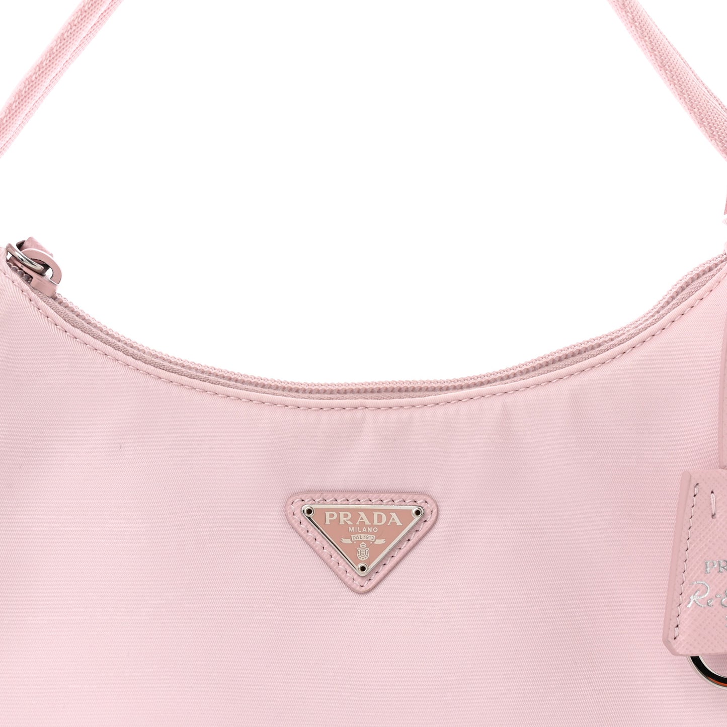 Tessuto Nylon Mini Re-Edition 2000 Bag Alabastro