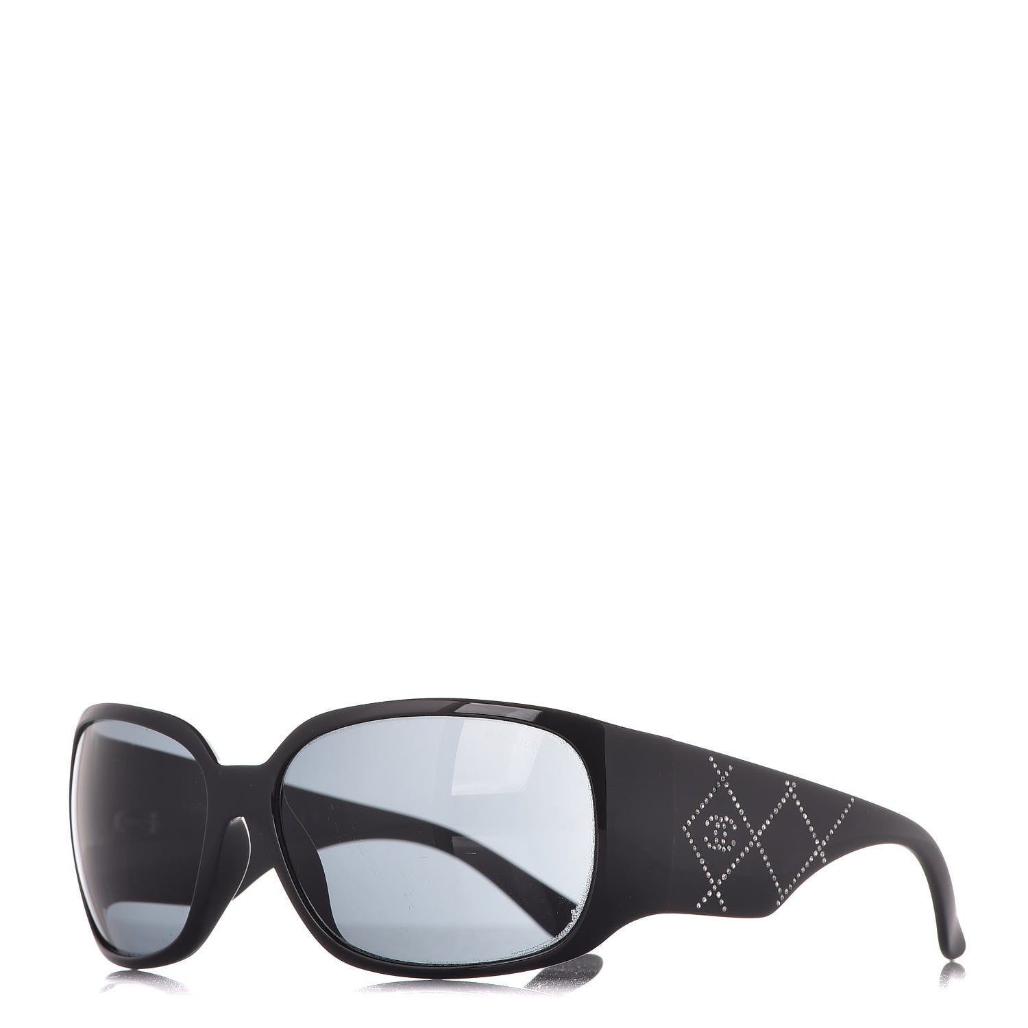 Designer Sunglasses Black Chanel Sunglasses With Swarovski