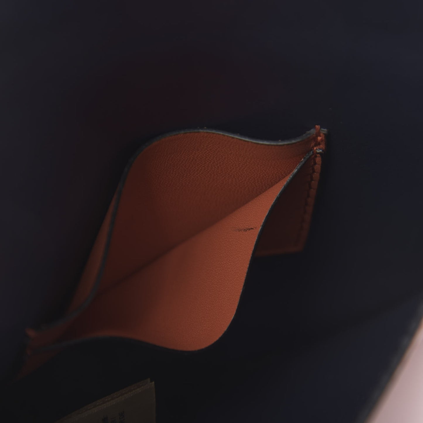 Supple Calfskin Small Bucket Orange
