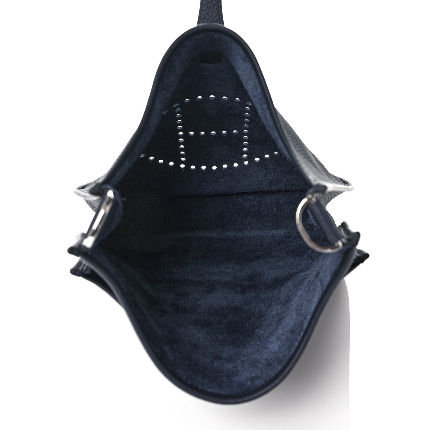 Hermes Taurillon Clemence Evelyne III PM Bleu Nuit 5 of 9