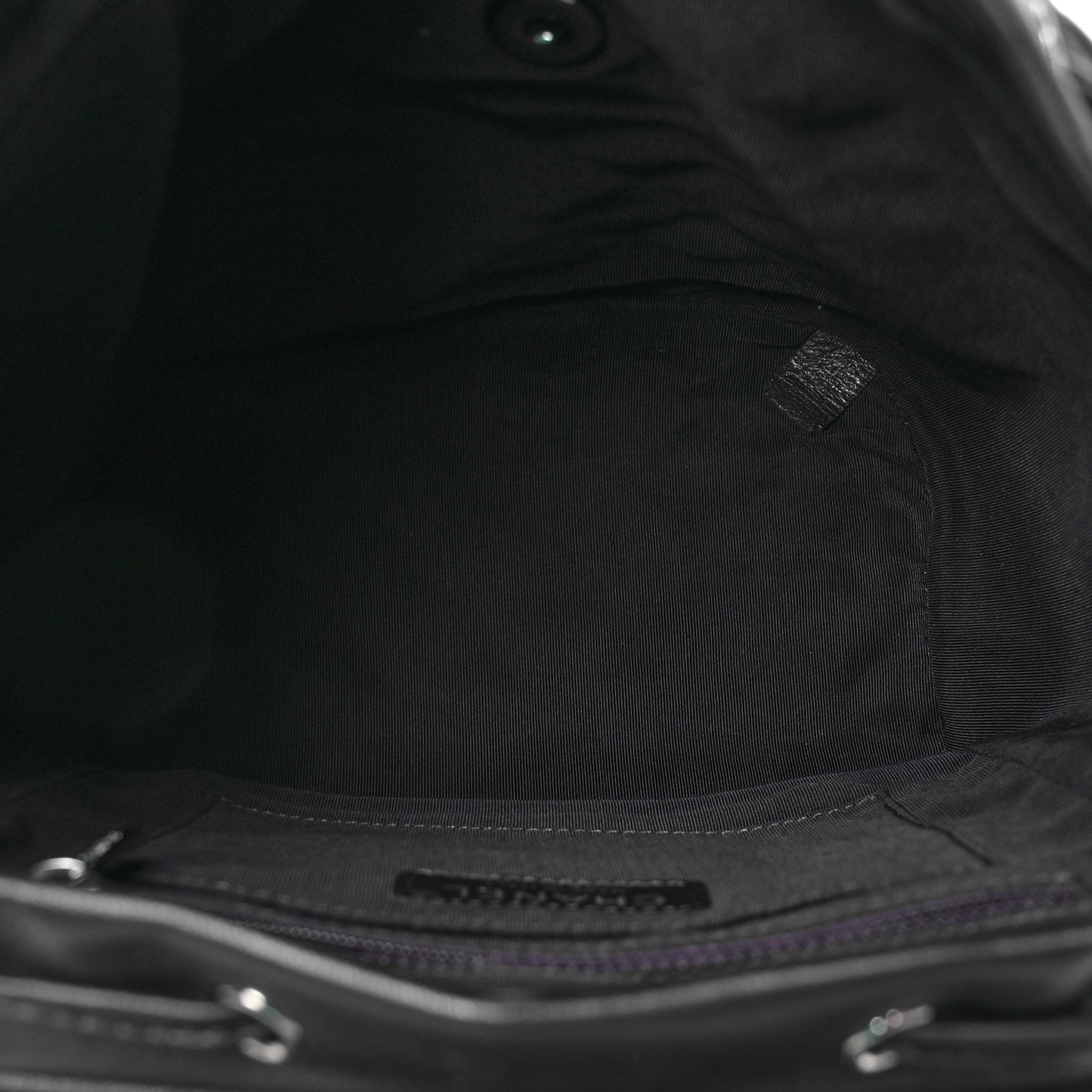 Lambskin Quilted Small Urban Spirit Backpack Navy