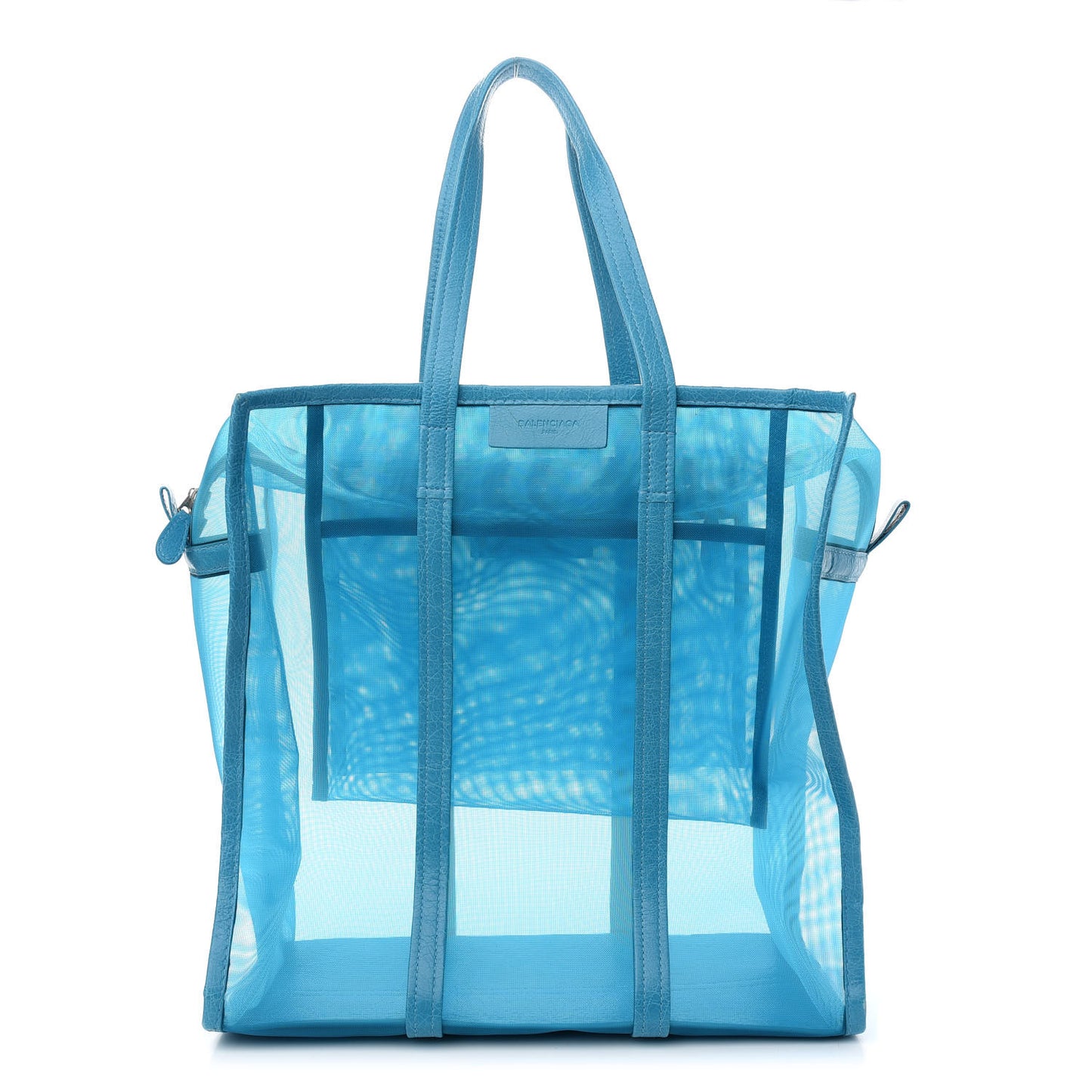 Mesh Medium Bazar Shopper Tote Blue