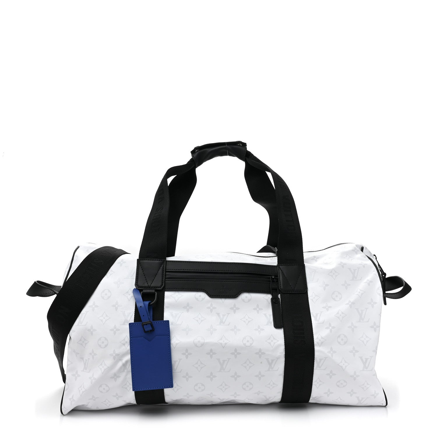 Louis Vuitton Monogram Storm LV Ski Keepall Sport White 1470492