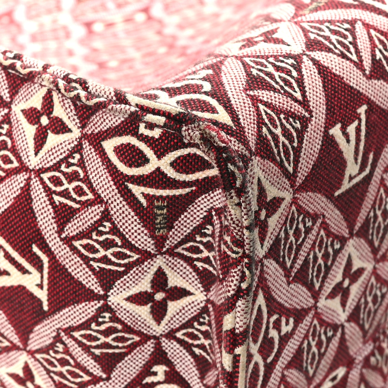 Louis Vuitton Jacquard Since 1854 Onthego GM Bourdeaux 7 of 10