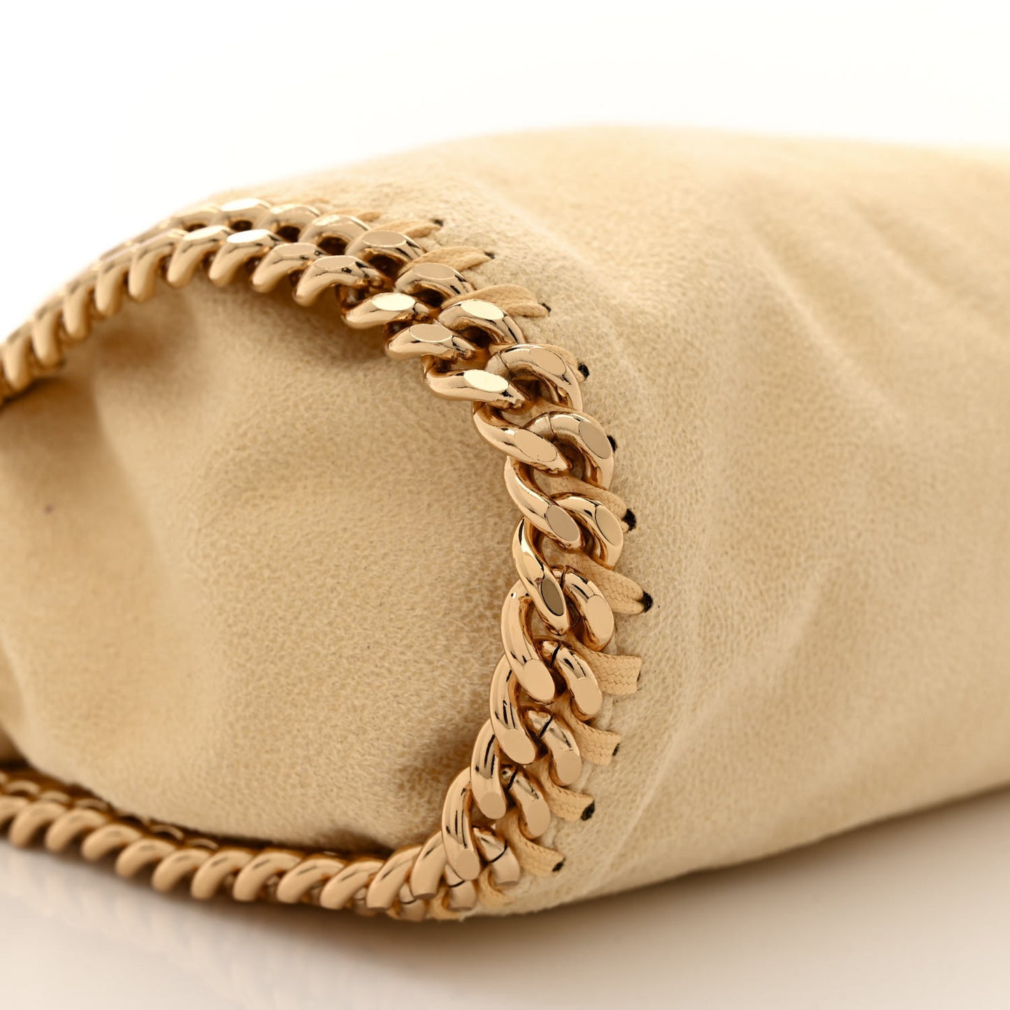 Shaggy Deer Falabella Mini Fold Over Tote Pastel Yellow
