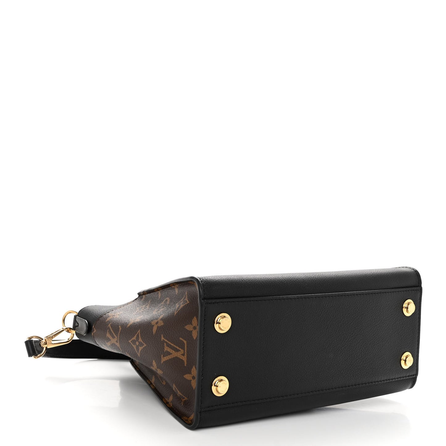 Calfskin Monogram On My Side PM Black