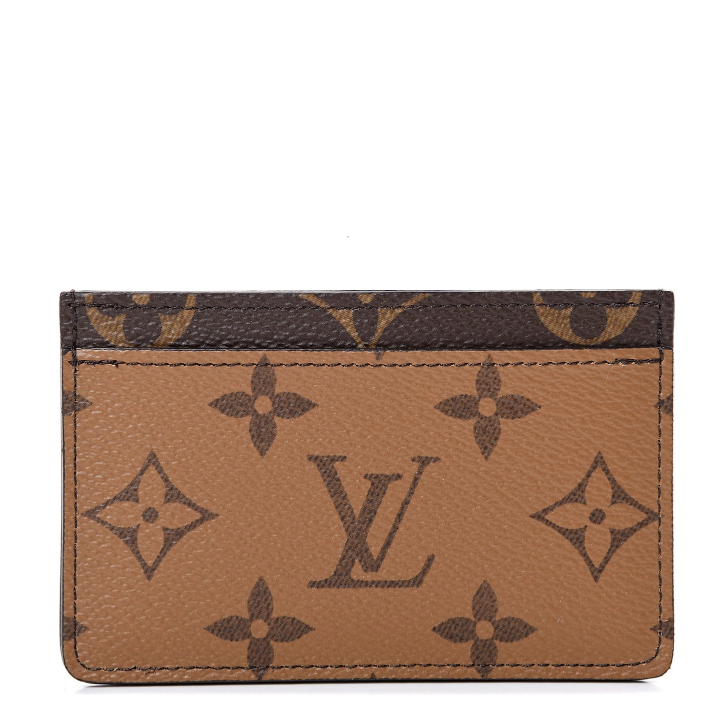 Reverse Monogram Card Holder