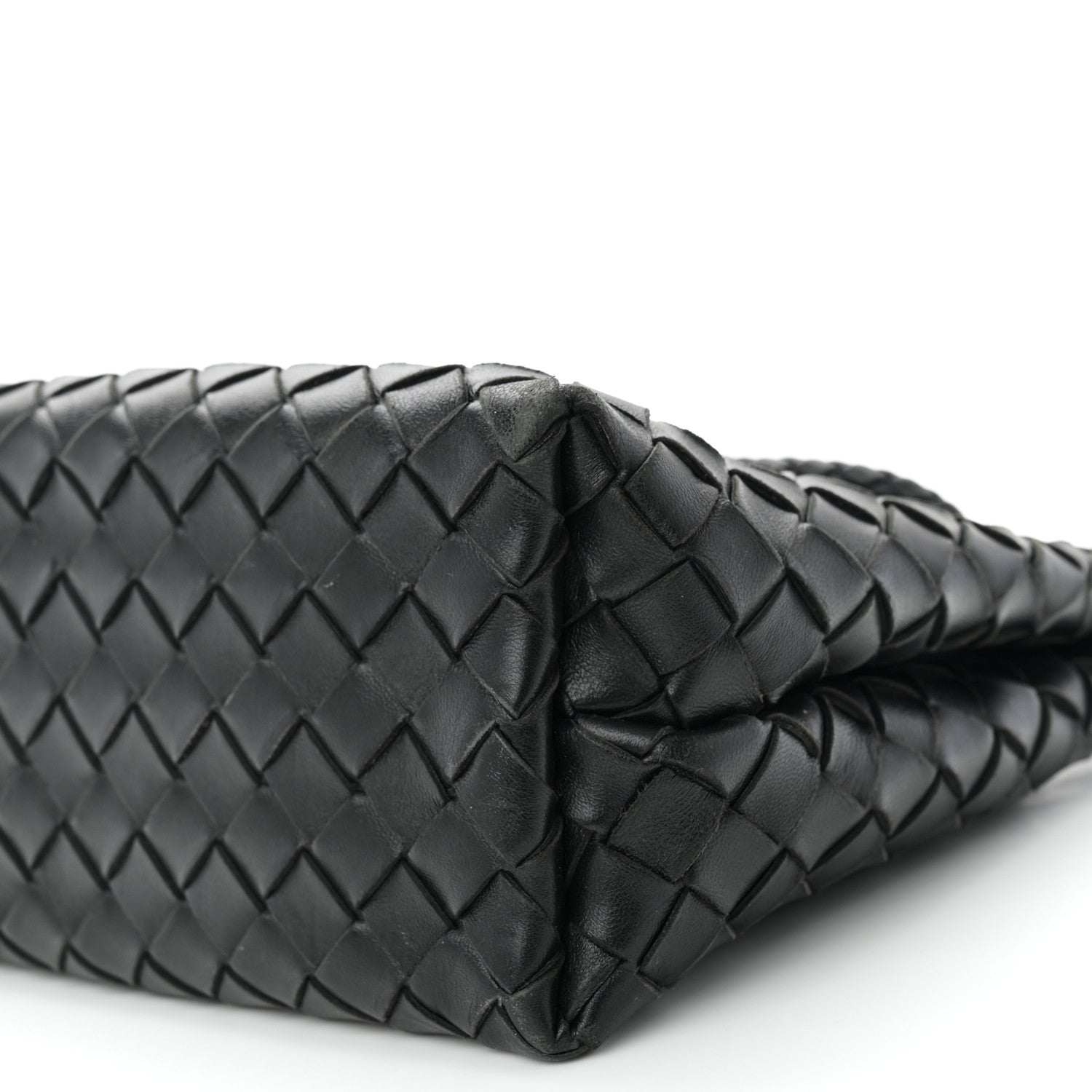 Bottega Veneta Nappa Intrecciato Small Andiamo Shoulder Bag Black 9 of 10