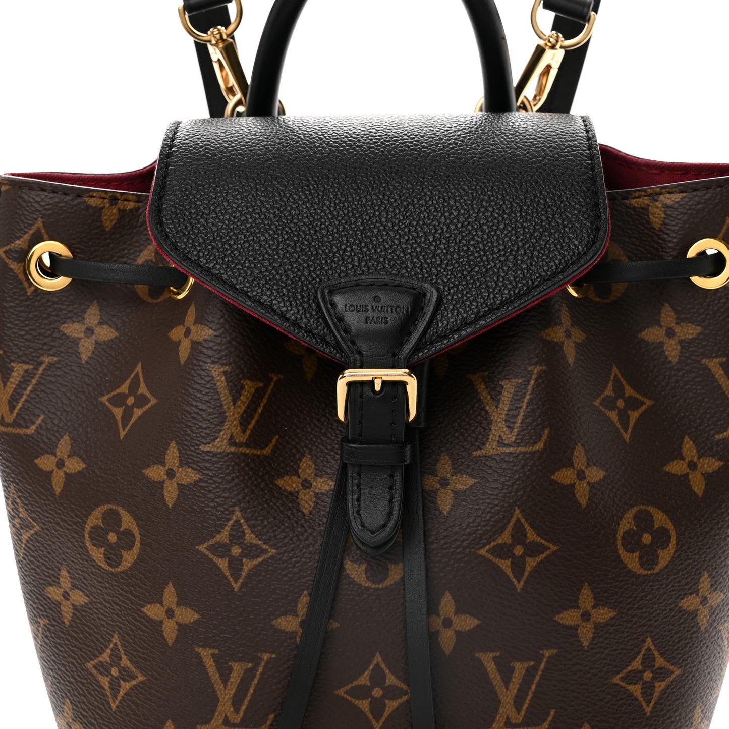 Monogram BB Montsouris NM Backpack Black