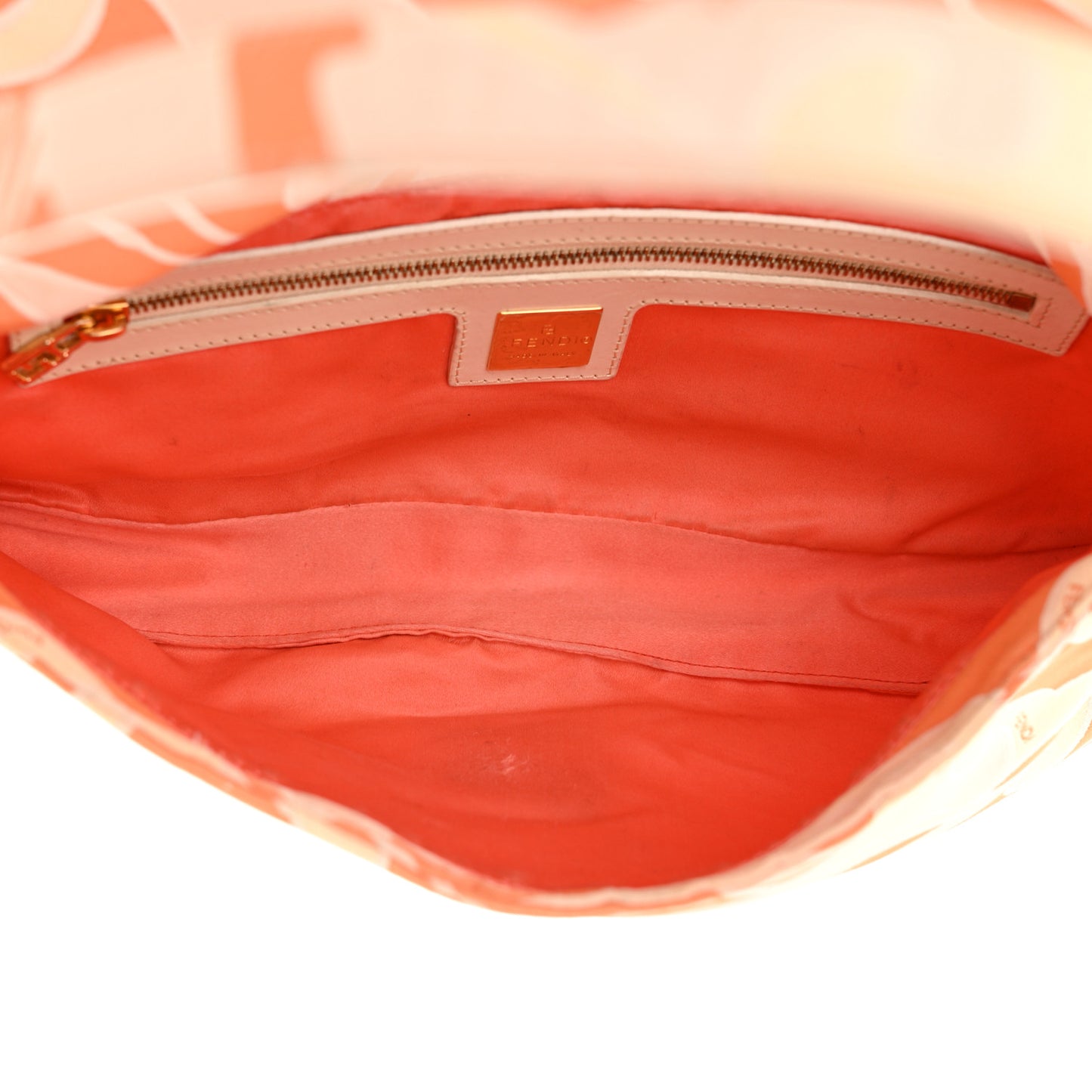 Satin Swirl Print Baguette Multicolor