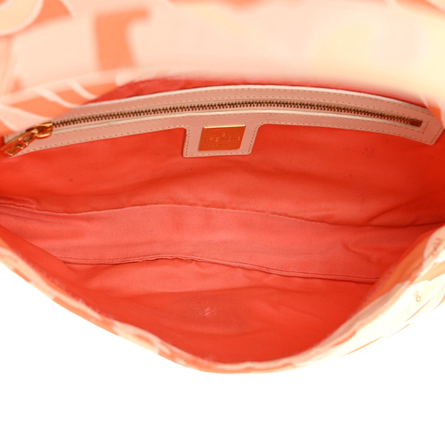 Fendi Satin Swirl Print Baguette Multicolor 5 of 13