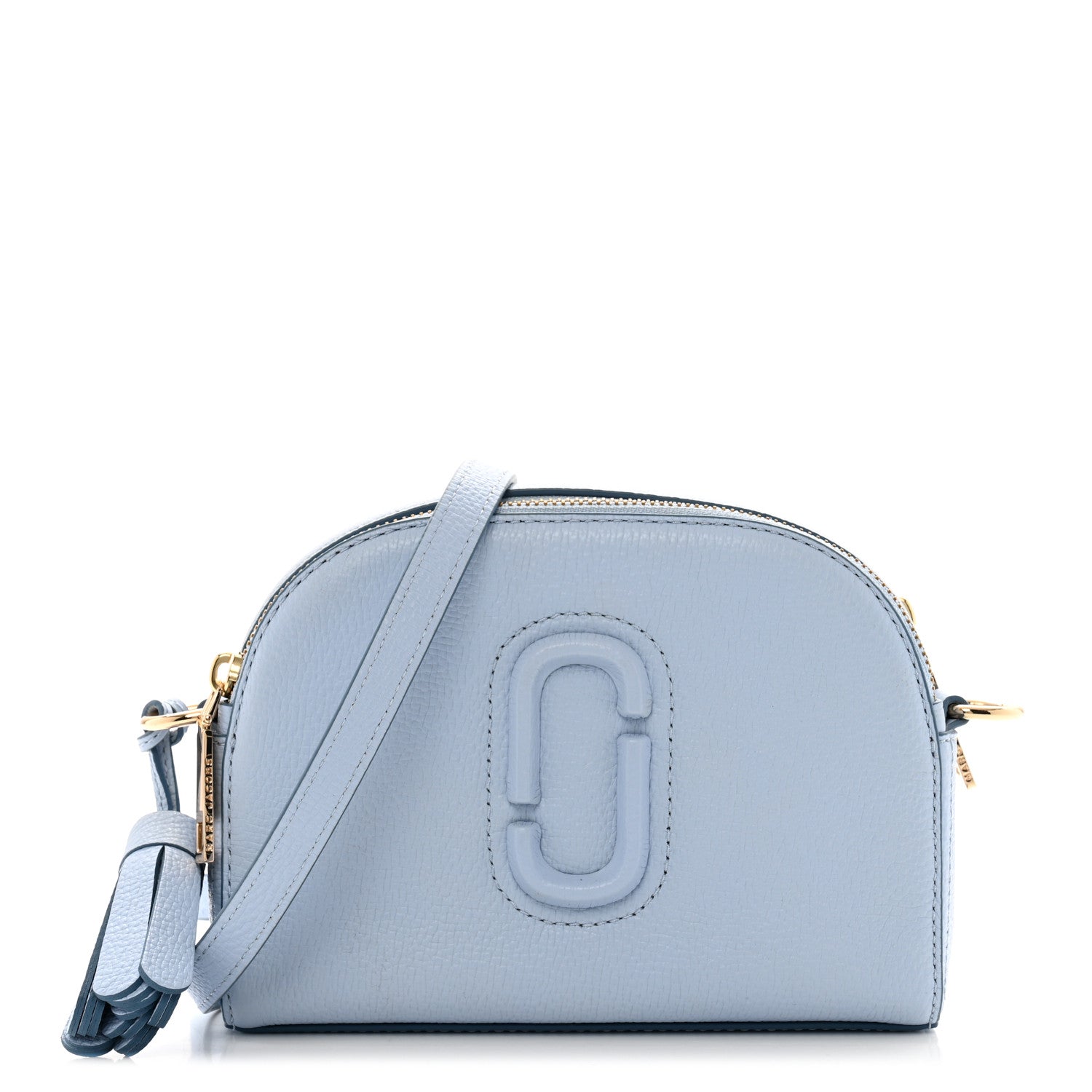 Marc Jacobs Calfskin Shutter Camera Crossbody Bag Light Blue 1 of 11