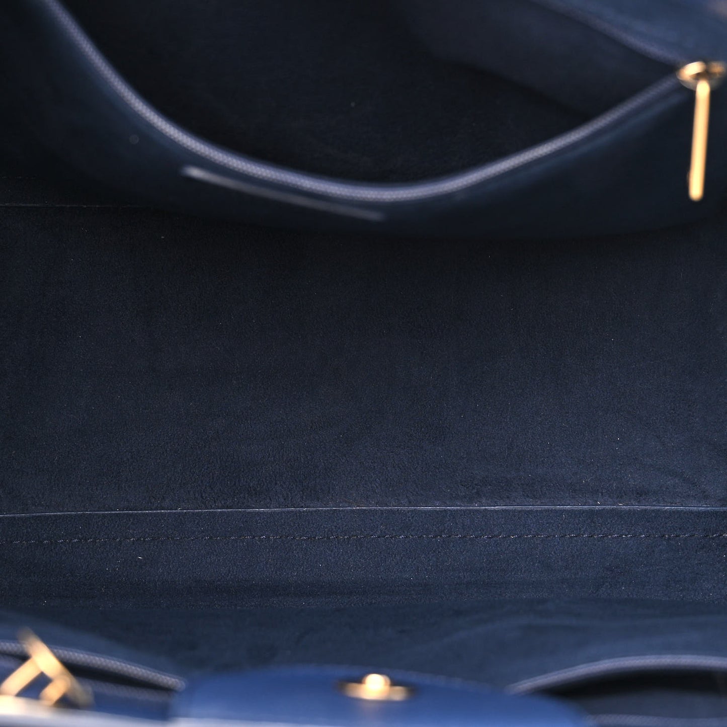 Caviar Small Studded Deauville Tote Navy
