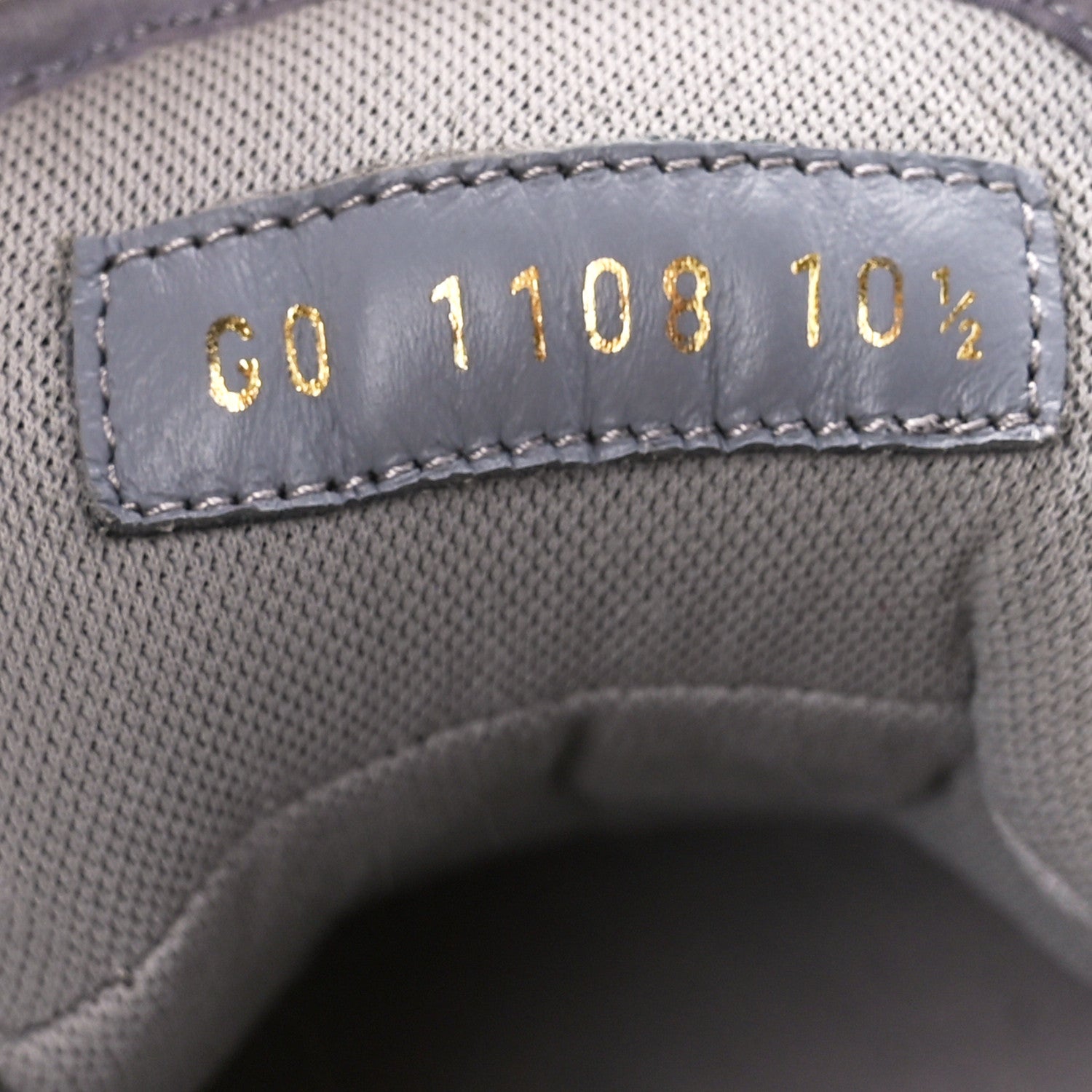 Louis Vuitton Technical Mesh Metallic Monogram Mens Run Away Pulse Sneakers 10.5 Grey 10 of 10