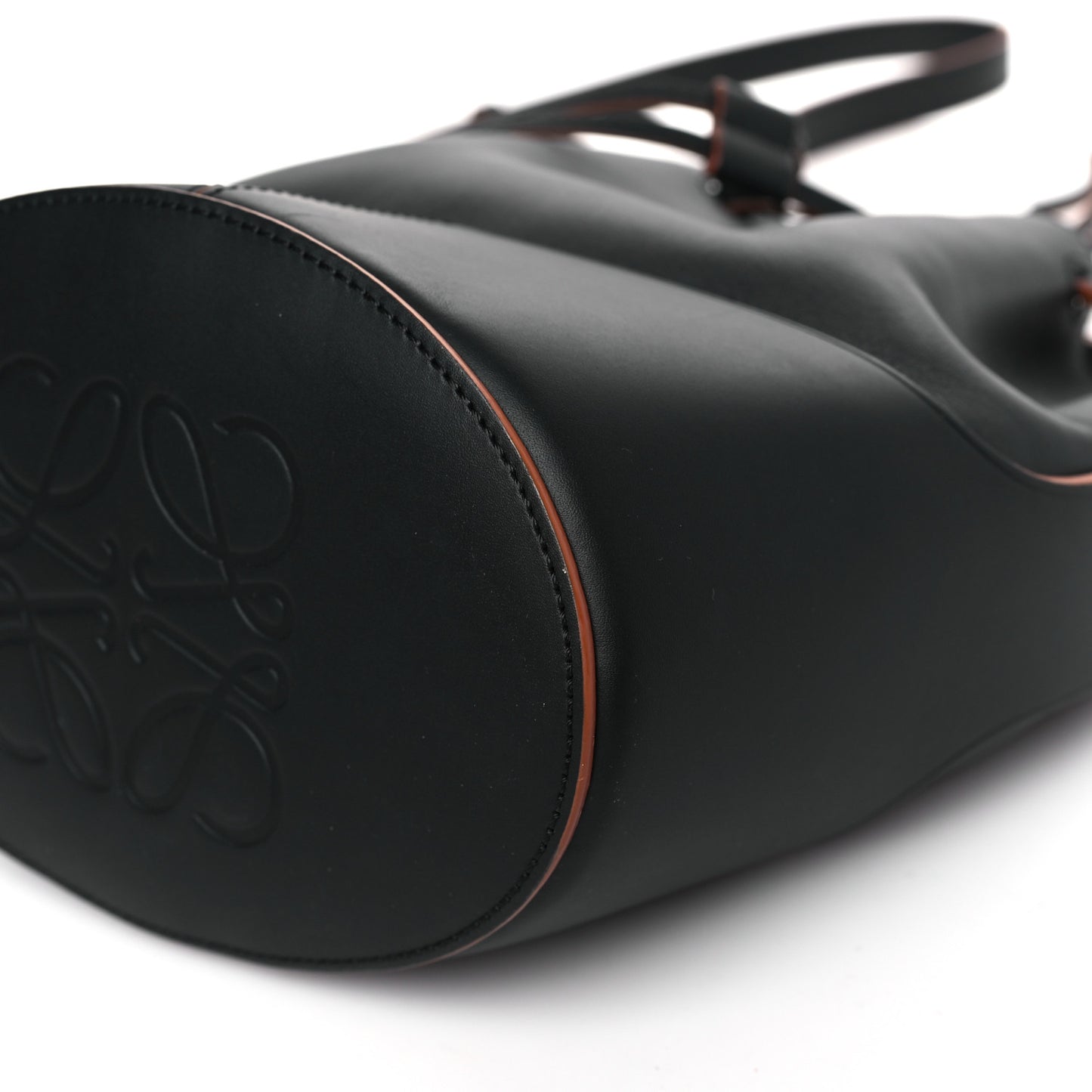 Nappa Calfskin Small Balloon Bag Black